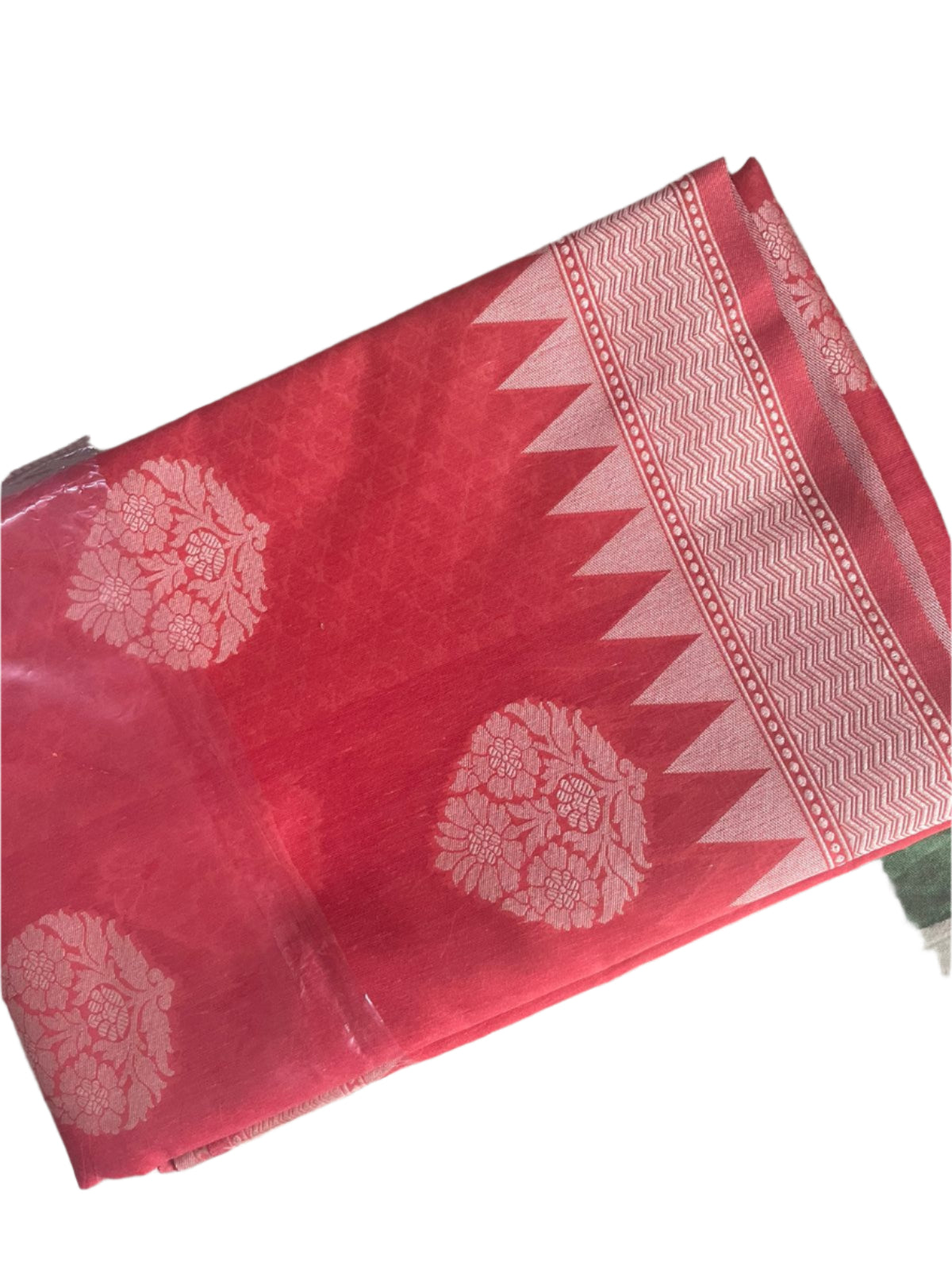 Pure Cotton Zari Weaving Saree
